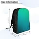 thumbnail image 4 of Balery Green Turquoise Teal Mochila - Mochila Estilosa y Duradera para Laptop de 15 Pulgadas con Tela Oxford Impermeable, 4 of 8