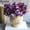 Purple, variant on D-GROEE 2 Bouquet 15 Heads Artificial Rose Flowers Bouquet Faux Silk Flowers Rose for Home Bridal Wedding Party Festival Decor Xmas Gift