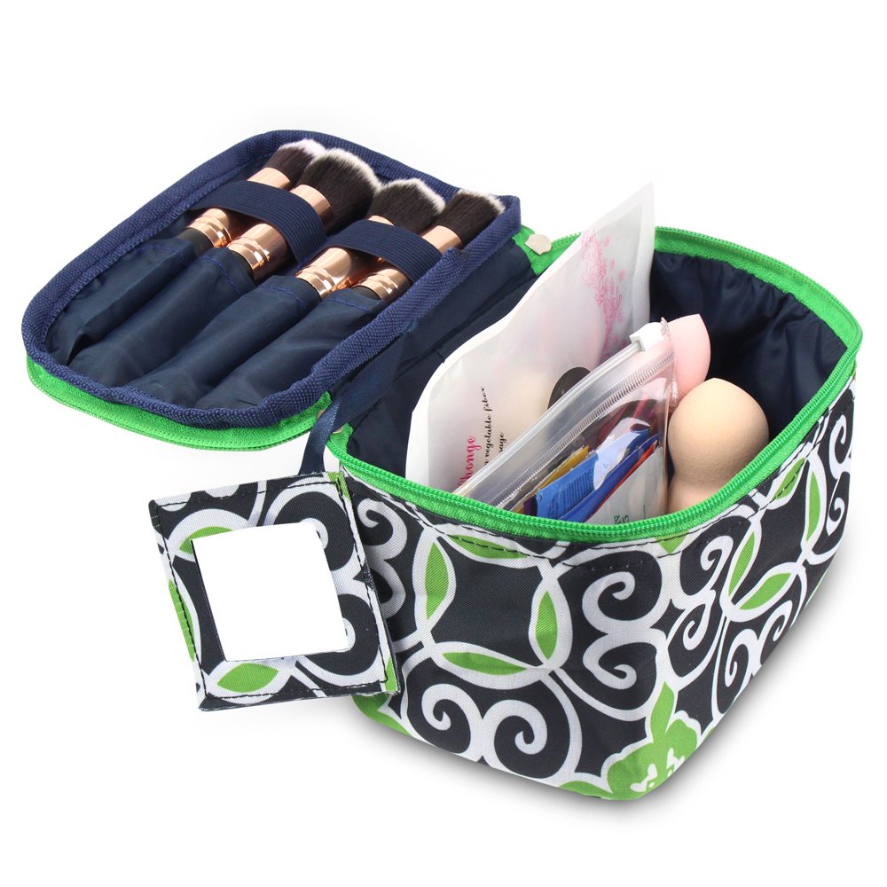 Zodaca Small Travel Cosmetic Makeup Toiletry Organiser Carry Bag