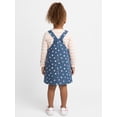 thumbnail image 6 of Gracie’s Corner Baby and Toddler Girls Layered Dress Set, 2 Piece, Sizes 12M–5T, 6 of 8