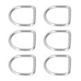 thumbnail image 4 of Small D Rings,20Pcs D Rings Durable D Rings Buckle D Rings Reliable and Durable, 4 of 9