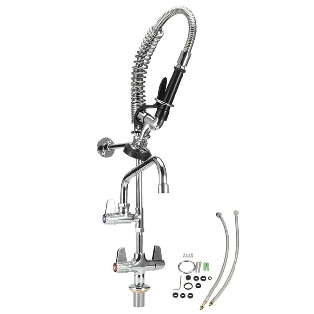 Robinet Commercial, Ensemble de Robinet d'Eau G1/2 Robinet de Bar Installation Facile