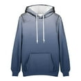 thumbnail image 6 of CFLVAEK Big and Tall Mens Hoodies Fashion Gradient Graphic Hoodie Sweatshirts Casual Long Sleeve Hooded Pullover Tops with Pockets Navy XXXL, 6 of 7