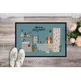 thumbnail image 2 of English Foxhound in Bathtub Indoor or Outdoor Mat 24x36 CK7532JMAT, 2 of 3