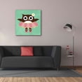 thumbnail image 3 of Epic Graffiti 'Ballerina Owl' by Nancy Lee, Canvas Wall Art, 37"x37", 3 of 8