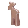 thumbnail image 3 of Northlight 7" Pink Ceramic Moose Christmas Tabletop Decoration, 3 of 4