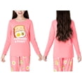 thumbnail image 2 of Beezizac Avocado & Toast Pajamas for Tween Girls Soft Cute 2-Piece Fall/Autumn PJ Set Big Kid Size 16, 2 of 7