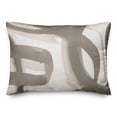 thumbnail image 2 of Creative Products Gray Abstract Brushstrokes 14x20 Indoor / Outdoor Pillow, 2 of 3