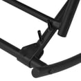 thumbnail image 3 of vidaXL Garden Rocking Chair Steel and Textilene Black, 42158, 3 of 7
