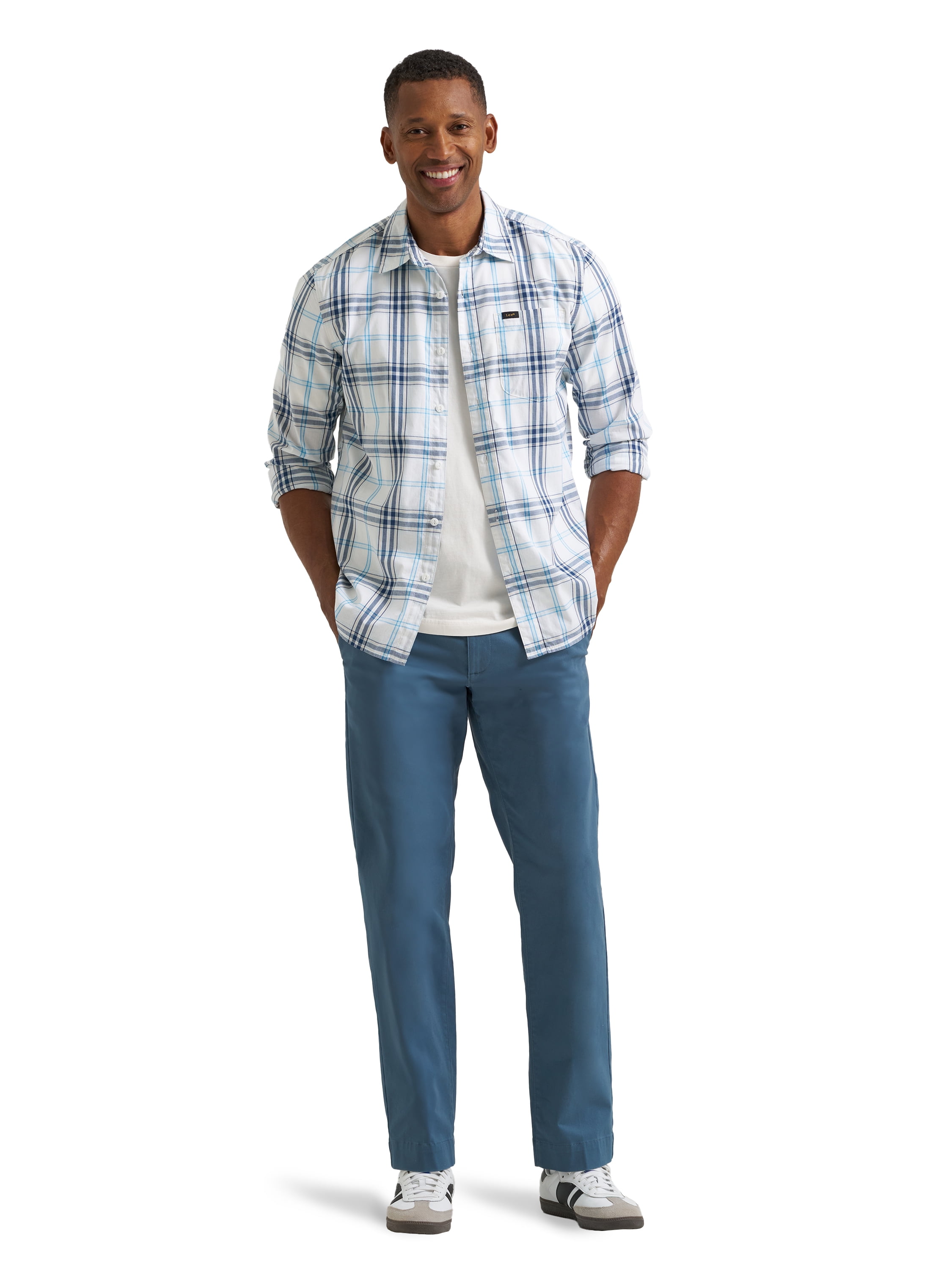 Lee Men’s Extreme Comfort Flat Front Pant