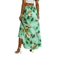 thumbnail image 6 of Hrsba High Waisted Skirts for Women Trendy Chiffon Print Skirt Women's Skirts Soft Lightweight Street Style Wear, 6 of 6