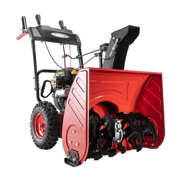 PowerSmart 26 in. 252CC Self Propelled Gas Snow Blower, Two-Stage 120V Electric Start