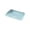 Blue, variant on Faux Leather Pet Food Mat, Waterproof Pets Feeding Mat, Mess-Proof High-Edge Tray for Bowls For Dogs Cats , Water Fountains and Small Pets, 1 Pc, 17.71x11.81",Blue