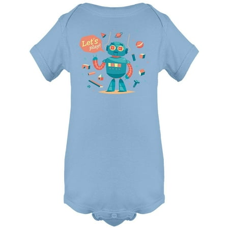 

Robot Let s Play Bodysuit Infant -Image by Shutterstock 18 Months