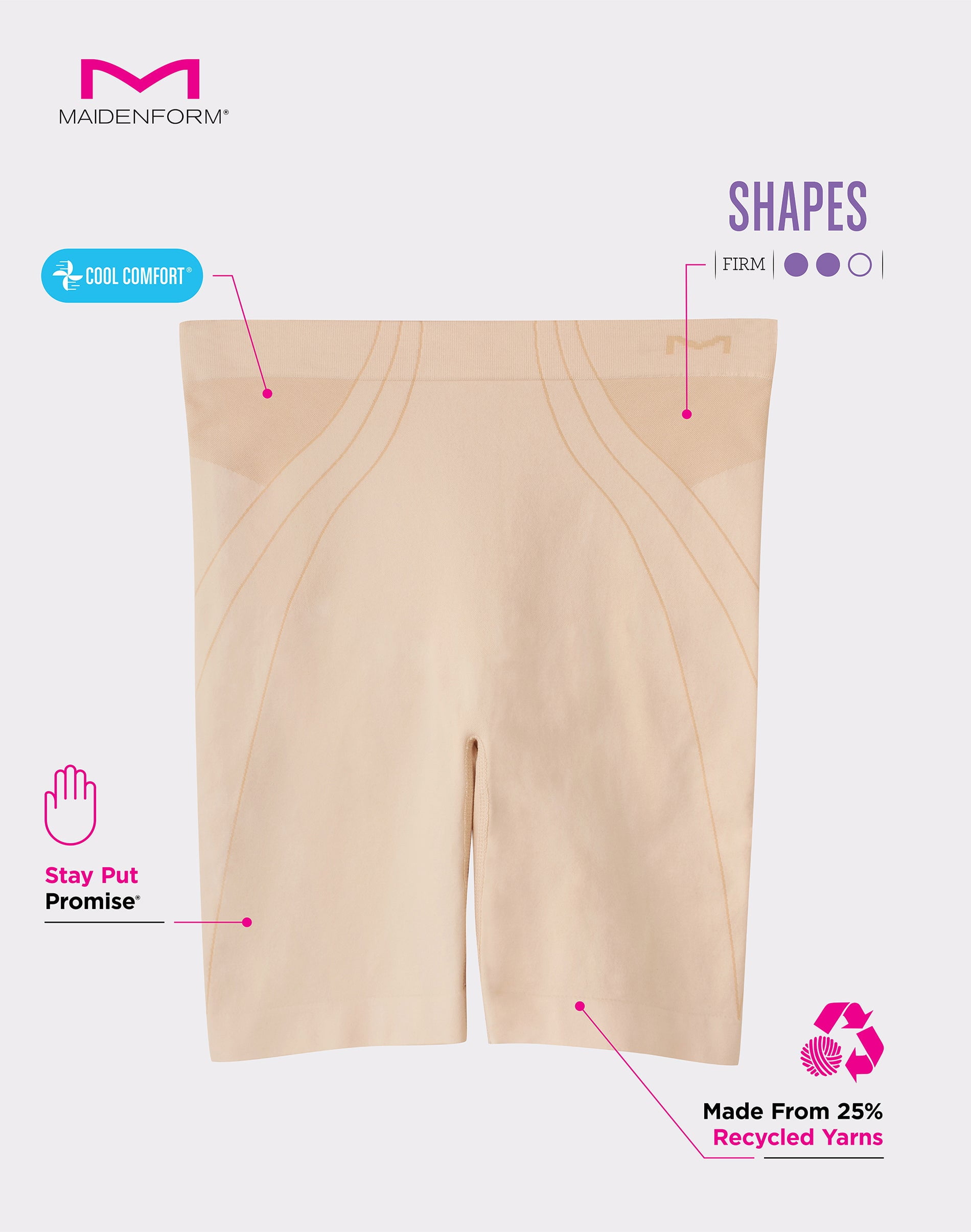Women's Maidenform DMS091 Feel Good Fashion Short