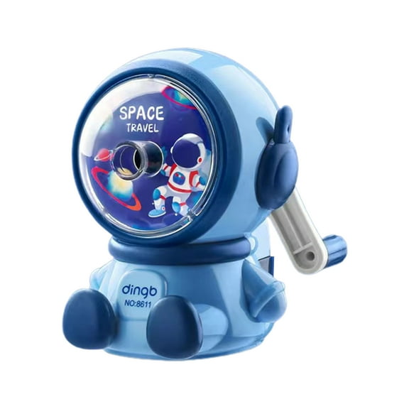Cute-Astronaut Pencil Sharpener Single Hole Manual Pencil Sharpener for Pencils Sketching Pencils Coloring Pencils