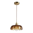 thumbnail image 1 of Luces colgantes XZHGCEE Isla de cocina de vidrio ámbar, 1 of 9