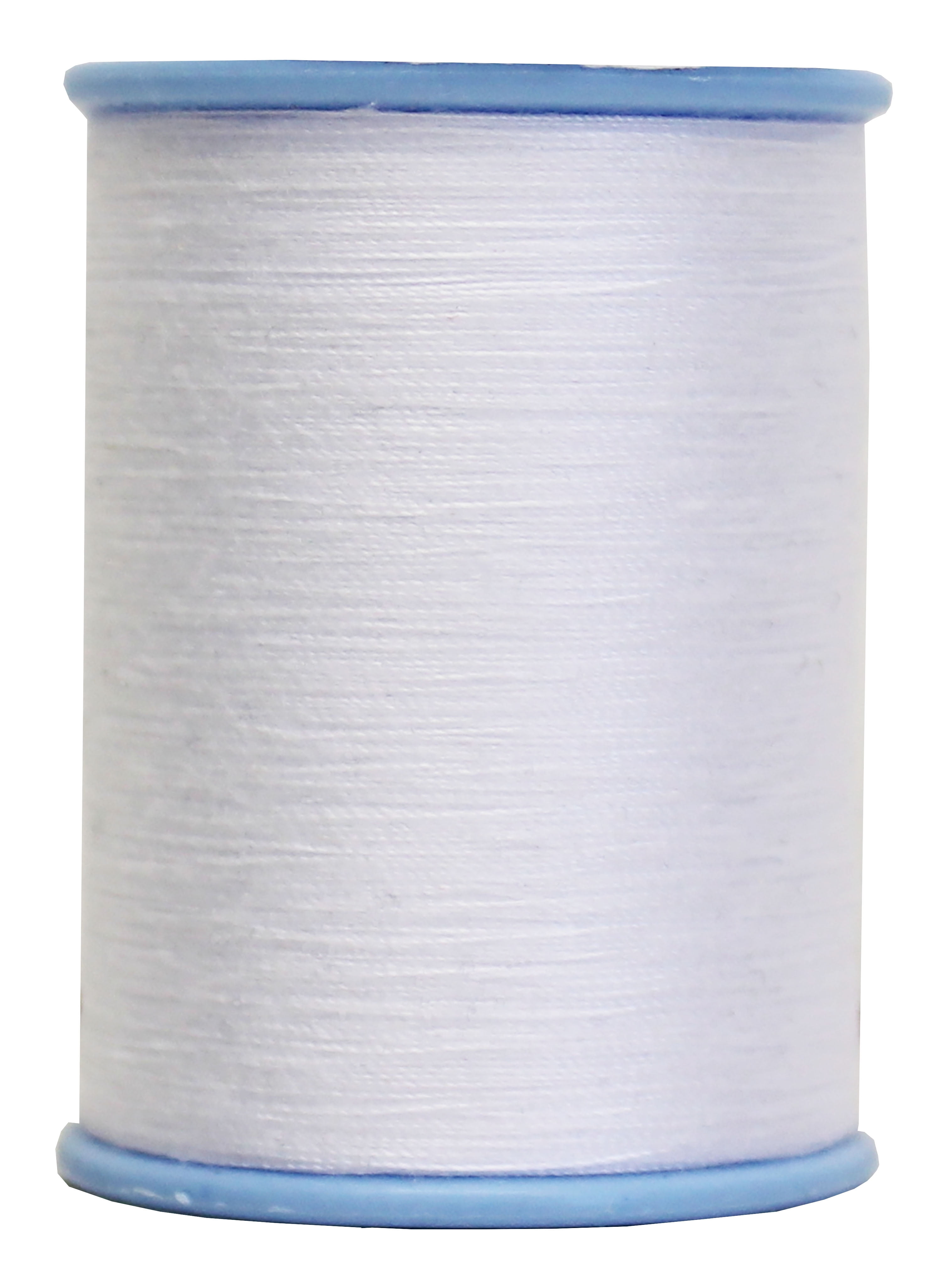 Allary White 100% Polyester Sewing Thread, 200 yd