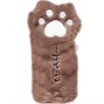thumbnail image 1 of Estuche para lápices con forma de garra de gato de peluche, bolsa para lápices con forma de pata esponjosa, estuche para lápices, bolsa de almacenamiento de papelería para estudiantes y, 1 of 5
