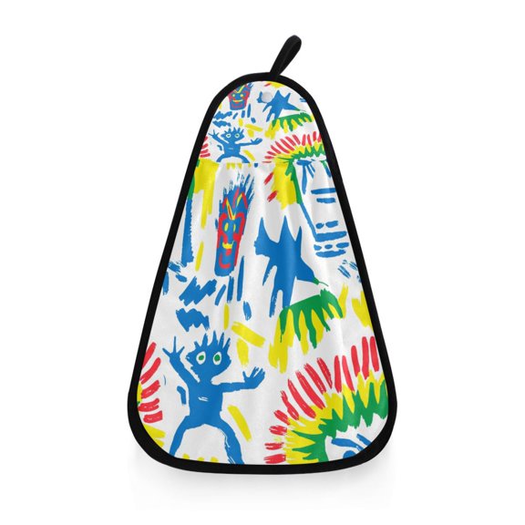 Colorful Minions Hanging Towel Hand Towel 16.53x12.20in Quick-Drying for Kitchen and Bathroom Use