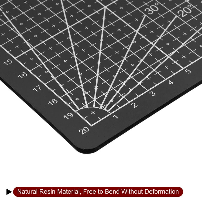 Uxcell 2pcs A4 Self-Healing Cutting Mat 12x9 Double-Sided Craft Cutting  Board for DIY Art Work Cutting, Green 