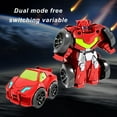 thumbnail image 1 of Ensemble de Collection de Véhicules de Construction Robot Transformable pour Tout-Petits – Robots Transformables pour Enfants Jouets à Rétrofriction, 1 of 3