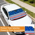 thumbnail image 3 of Sun Shade Windshield, Car Sun Shade Windshield Front Window Sunshade Block Uv Rays Protect Your Car Windshield Sun Shade Portable Easy to Install for Most Cars Suv Truck,27*57", E, 3 of 5