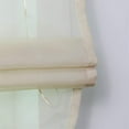 thumbnail image 3 of Roman Blind With Loops Curtains Kitchen Roman Blinds Transparent Loop Blind Curtains Modern Voile Blue Wxh 80x155cm 1 Piece, 3 of 5