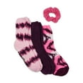 thumbnail image 4 of Justice Girls Fuzzy Cozy Crew Socks, 6-Pack, Sizes M-L, 4 of 4