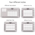 thumbnail image 4 of Envelope Addressing Guide Stencil Template Set, BENBO 4 Styles Lettering Envelope Addressing Stencil for Making Card, 4 of 4