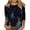 Multicolor 06, variant on Maplenight Christmas Shirts for Women Trendy 3/4 Sleeve Crewneck Womens Tops Glitter Xmas Tree Graphic T Shirt Loose Casual Holiday Tees