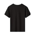 thumbnail image 2 of Kids' Astronaut Moon Graphic T-Shirt - Soft, Breathable Cotton Short Sleeve Tee for Boys & Girls | Casual, Comfortable Fit with Vibrant Print Design | Perfect for Spring, Summer & Fall, Space, 2 of 6