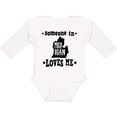 thumbnail image 3 of Inktastic Michigan Travel Someone Loves Me Boys or Girls Long Sleeve Baby Bodysuit, 3 of 5