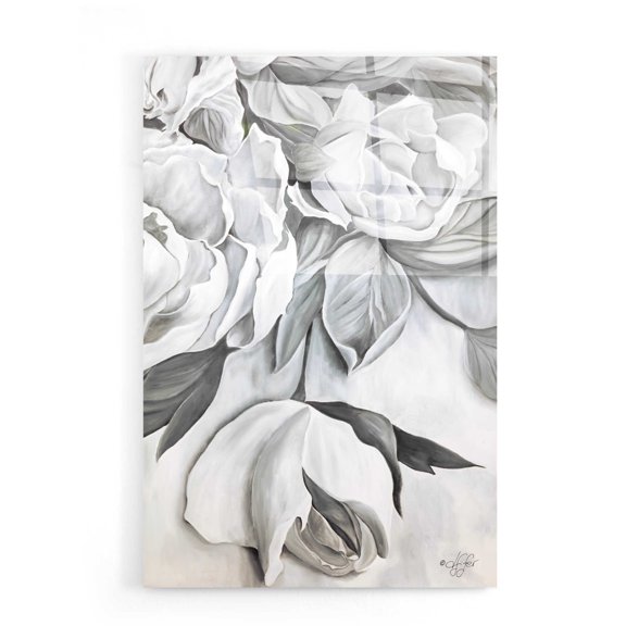 Epic Art 'Rosie' by Diane Fifer, Acrylic Glass Wall Art, 16"x24"