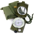 thumbnail image 1 of Qianli Boussole de Vision Lentique, Boussole de Survie Boussole de Randonnée Boussole Compacte à Main avec Sac de Transport, Boussole Étanche pour Garçon Scout Randonnée Camping Chasse Extérieur, 1 of 5