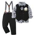 thumbnail image 1 of Traje de ropa para niños pequeños ARTMINE, trajes de boda para caballero, 1 of 6