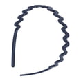 thumbnail image 1 of Ofertas Únicas 1 Pc Diadema Clásica Elegante Frosted Ondulada para Mujeres y Niñas 5.51"x4.72" Azul Marino, 1 of 4