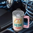 thumbnail image 4 of Mom's Go-To Gift: Large 40 Ounce Tumbler with Straw, Double Wall Insulated Stainless Steel Thermos, Keeps Ice Frozen, Perfect Mother's Day Gift for Grandma, Her, 4 of 5