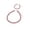 Pink/Gold, variant on Madden NYC Women's Fashion Rainbow Tone Pavé Rope Necklace and Bracelet Jewelry Set, 2-Piece