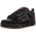 thumbnail image 2 of DVS Men's Comanche Skateboarding Shoe, Black/Grey/Black Trubuck, 8 M US, 2 of 7