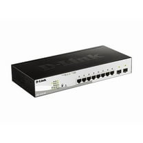 D-Link DGS-1210-10P 10-Port Gigabit Smart Switch w/ Fibre Uplinks & 8 PoE Ports