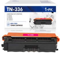 1-Pack TN336 TN-336M Toner Cartridge Compatible for Brother TN336 TN-336 TN336M Magenta Toner for HL-L8250CDN L8350CDW L8350CDWT MFC-L8600CDW L8850CDW Printer Ink
