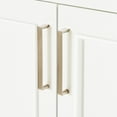 thumbnail image 3 of Ariel Stafford 60 Inch Double Sink Base Cabinet In White, 3 of 9