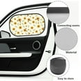 thumbnail image 6 of Yuyamidu Sunflower Car Window Shades for Women Yellow Sunshade for Car Back Window Universal Baby Car Window Sun Shades Set of 2 Sun Glare and UV Rays Protection, Easy to Install, 6 of 7