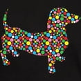 thumbnail image 3 of CafePress - Dachshund Polka Dots Dark T Shirt - Men's Classic Graphic Cotton T-Shirt, 3 of 4
