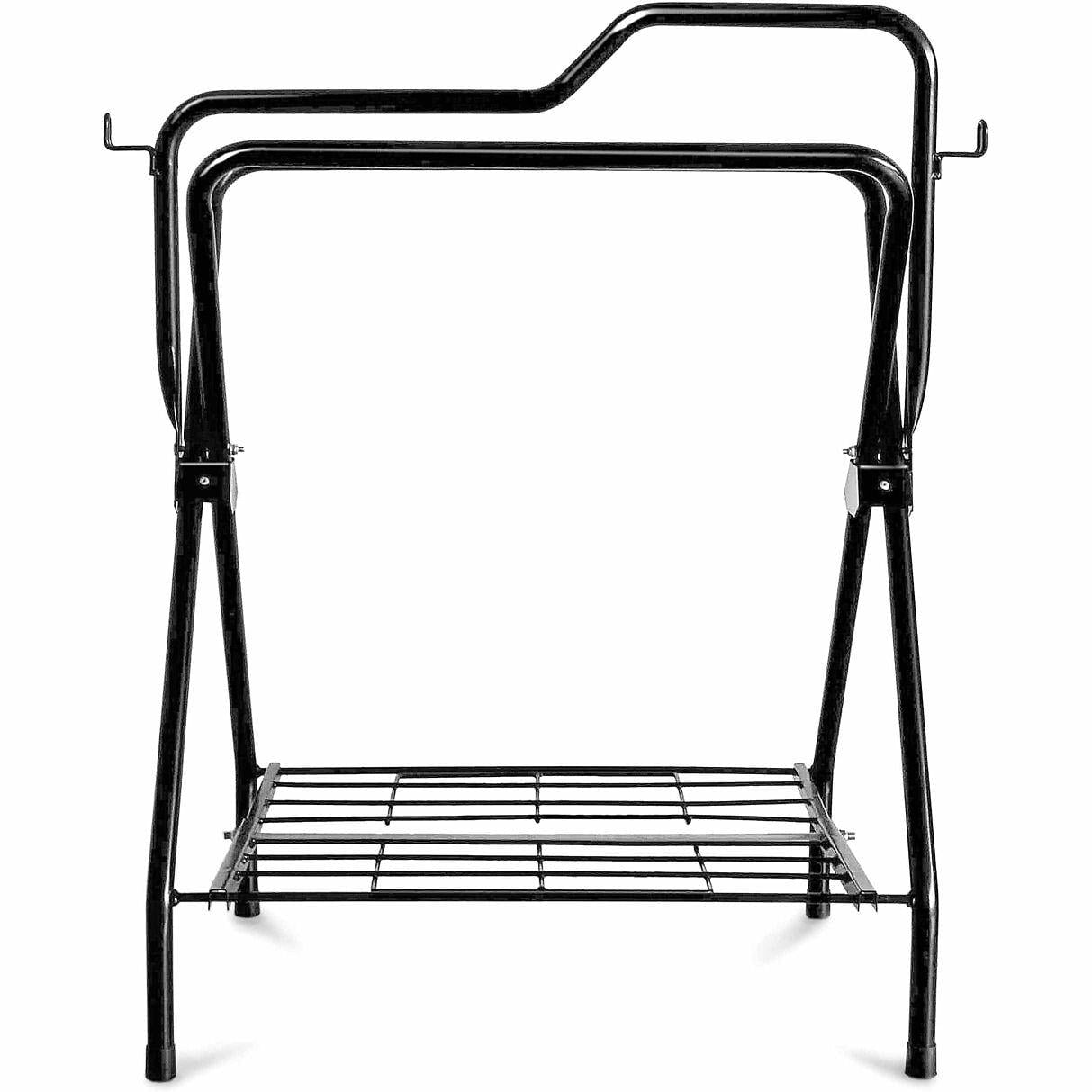 DuMOR Foldable Saddle Rack with Vented Blanket Rack, 342/3 in. x 301/