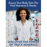 Trace Minerals Supplement | 90 Tablets | Enhanced Mineral Booster | by Nature's Truth