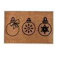 thumbnail image 1 of TIELUTT Christmas Letter and Hat Printing Mat Merry Christmas Doormat Room Door Mat Welcome Home Welcome Room Rug Cute Rugs for Living Room Big Throw Blankets Mens Throw Light Throw Blanket for Summe, 1 of 6