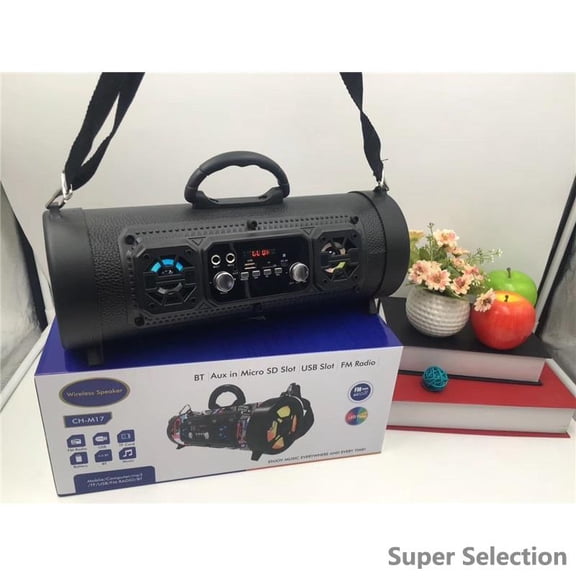 20W Portable Bluetooth Speaker With Bass, FM Radio, Support Wireless Microphone, IPX4 Waterproof, 1500mAh Battery For Outdoor Party, Karaoke, Camping, Travel,A,One Size