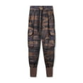 thumbnail image 4 of Vedolay Big and Tall Pants Men Comfy Slacks Loose Cargo Pants Camouflage,XL, 4 of 5